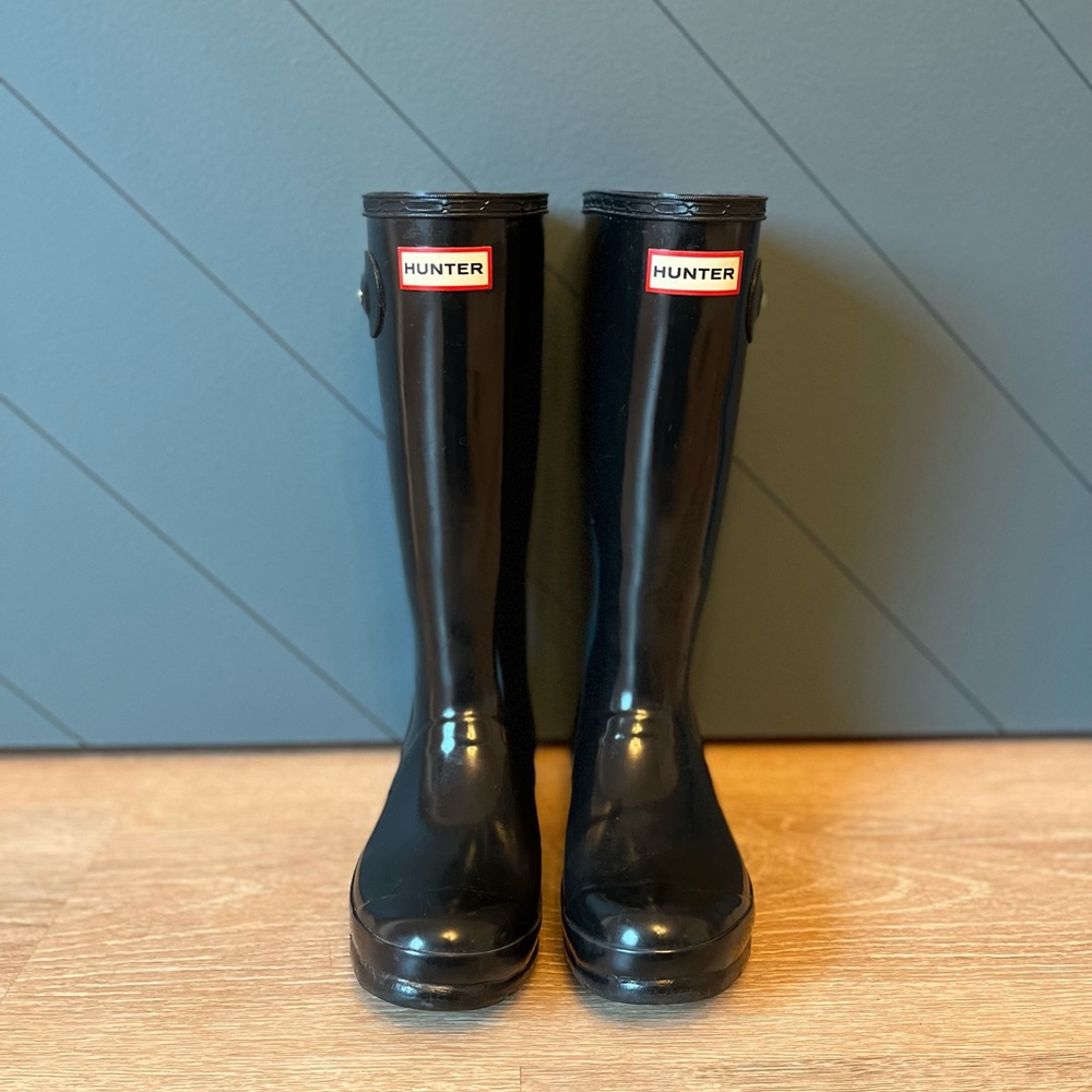 [hunter] original kids gloss boot